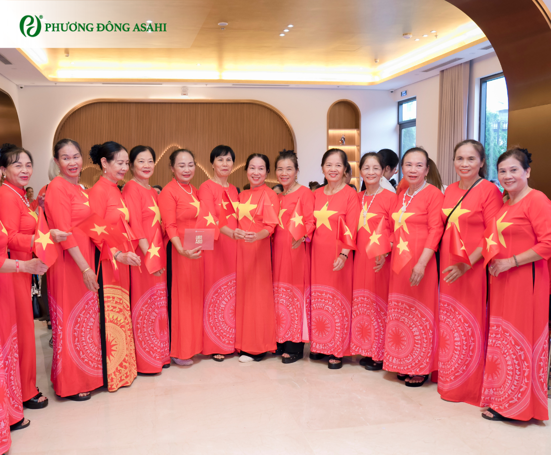 Phương Đông Asahi: U80 hòa nhịp cùng A80” – Khi tuổi vàng ngân vang trong khúc ca Tổ quốc