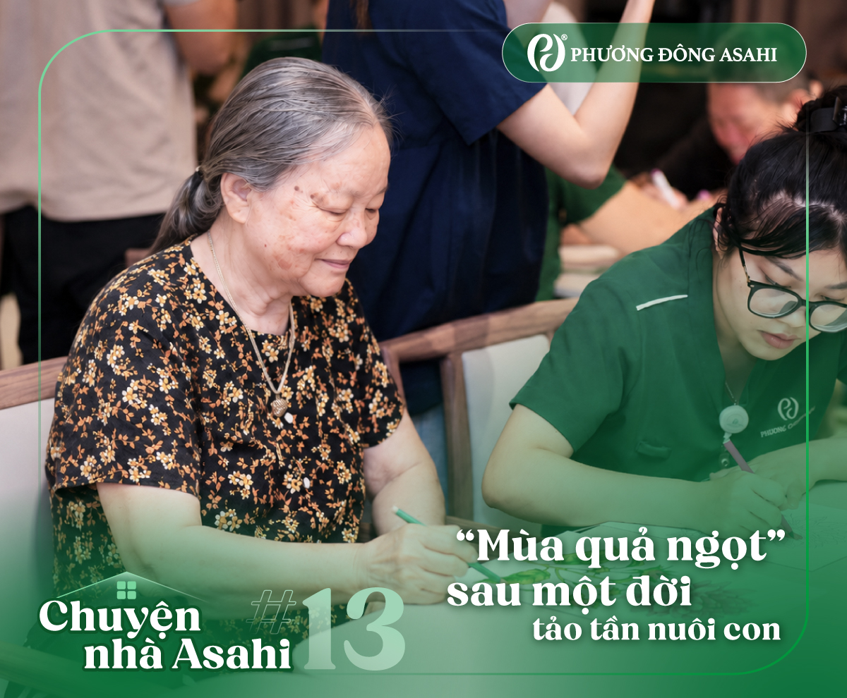 [Chuyện nhà Asahi #13] “Mùa quả ngọt” sau một đời tần tảo nuôi con