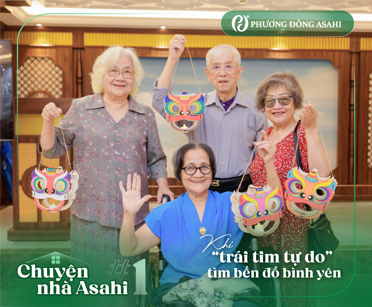 [Chuyện nhà Asahi #1] Khi “trái tim tự do” tìm bến đỗ bình yên