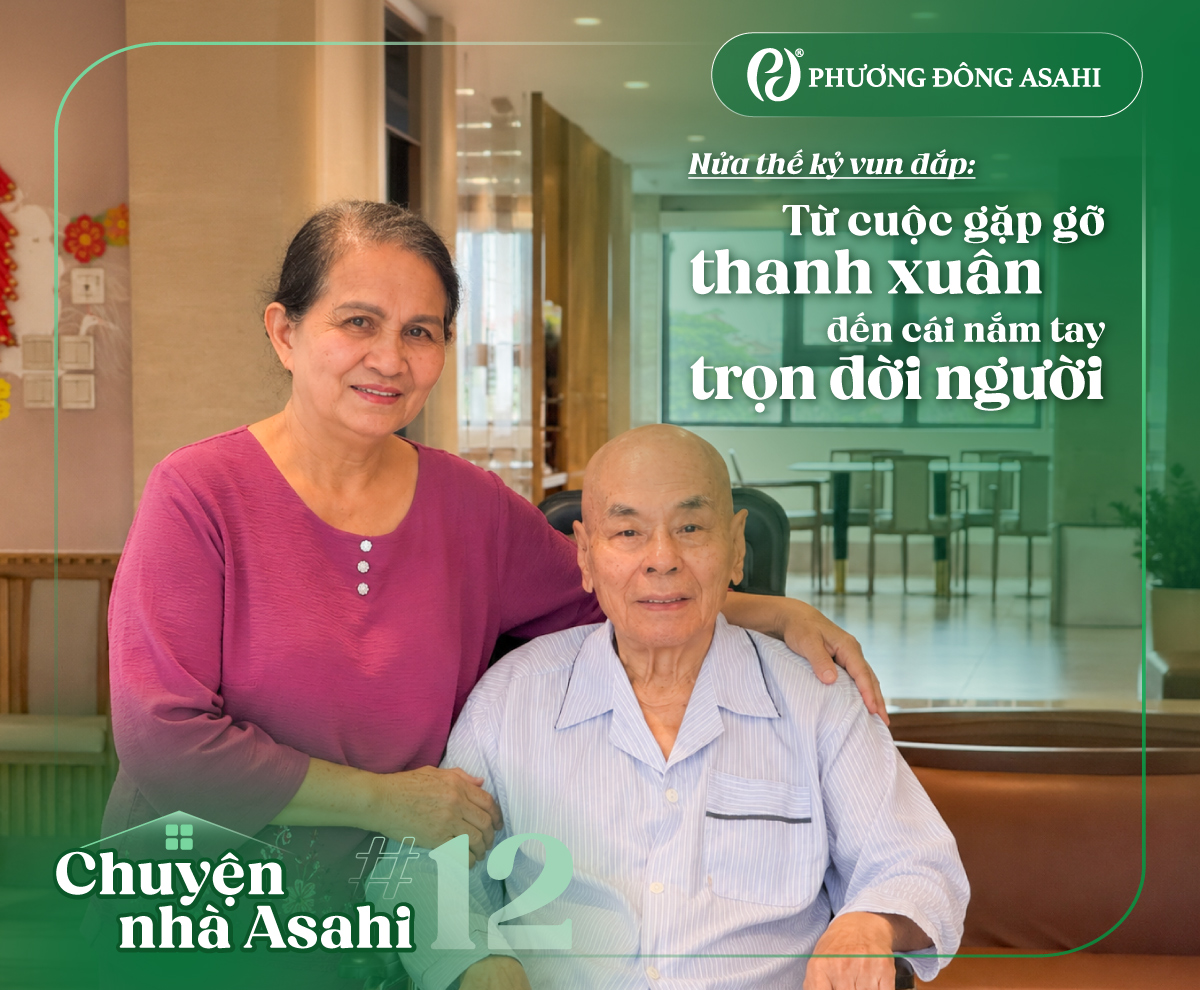 [Chuyện nhà Asahi #12] Nửa thế kỷ vun đắp: Từ cuộc gặp gỡ thanh xuân đến cái nắm tay trọn đời người