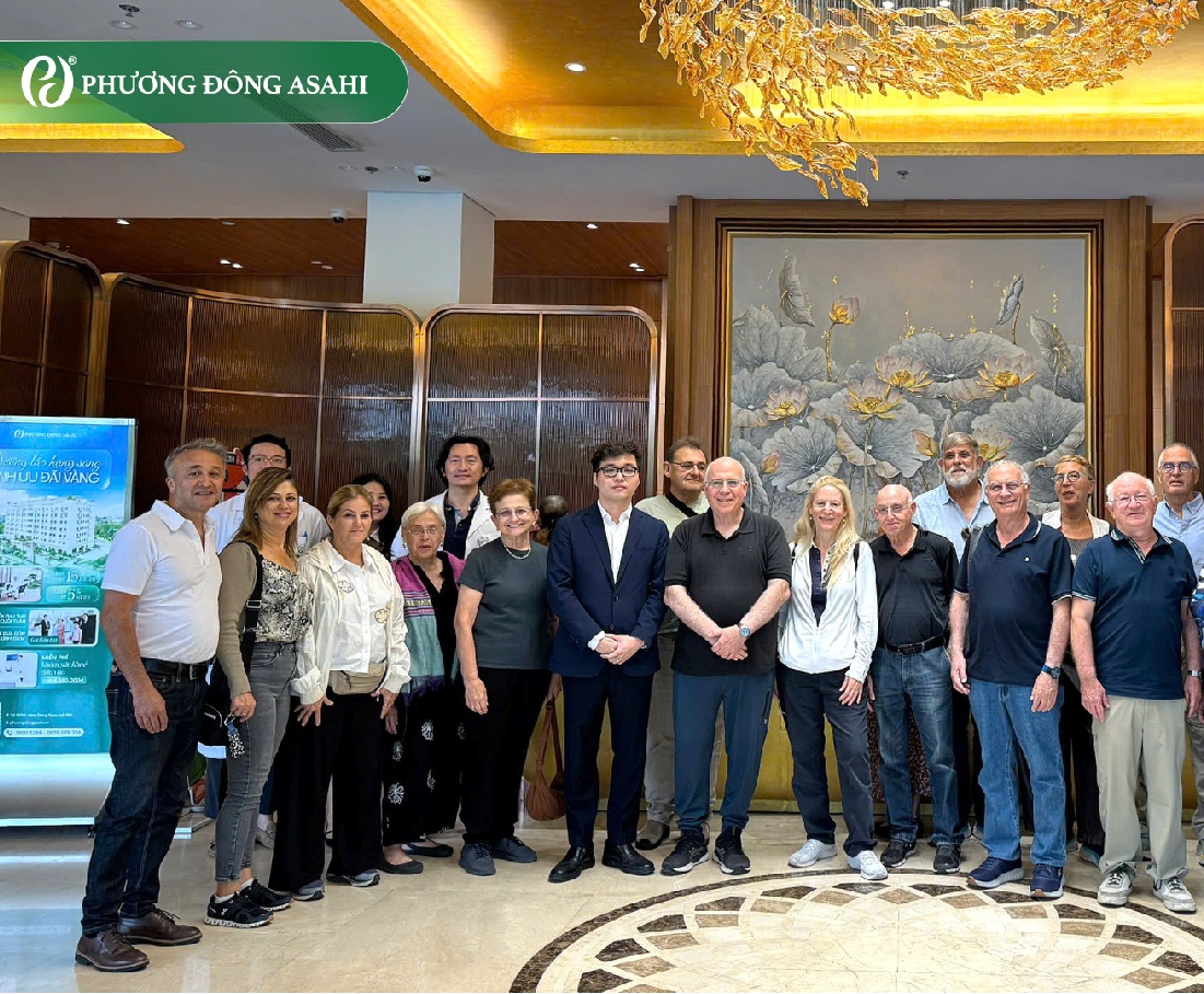 TỔ HỢP Y TẾ PHƯƠNG ĐÔNG ĐÓN ĐOÀN CHUYÊN GIA Y TẾ ISRAEL ĐẾN THAM QUAN VÀ LÀM VIỆC 