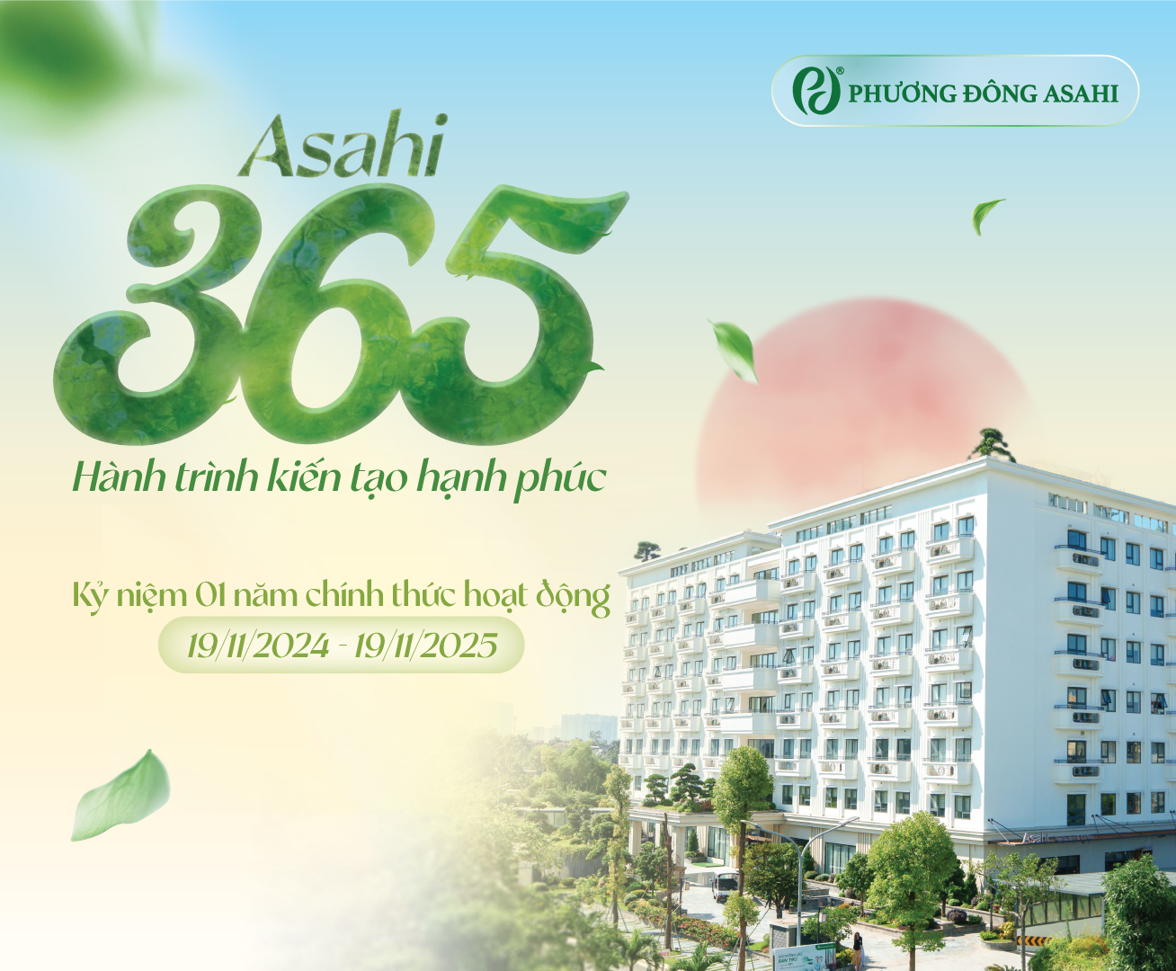 Asahi 365 - Hành trình kiến tạo hạnh phúc