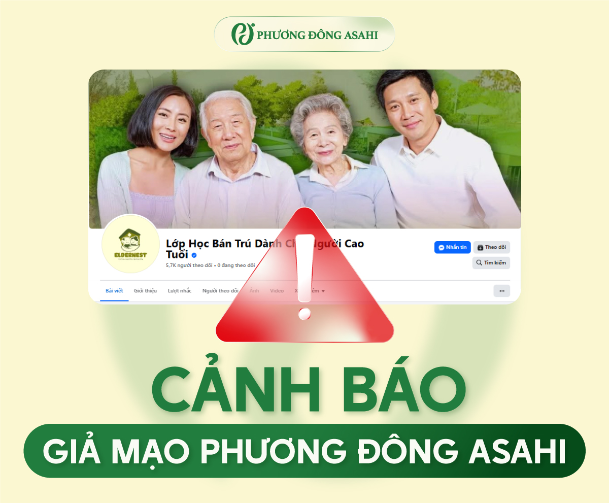 Cảnh báo trang fanpage giả mạo thương hiệu Phương Đông Asahi & lừa đảo khách hàng