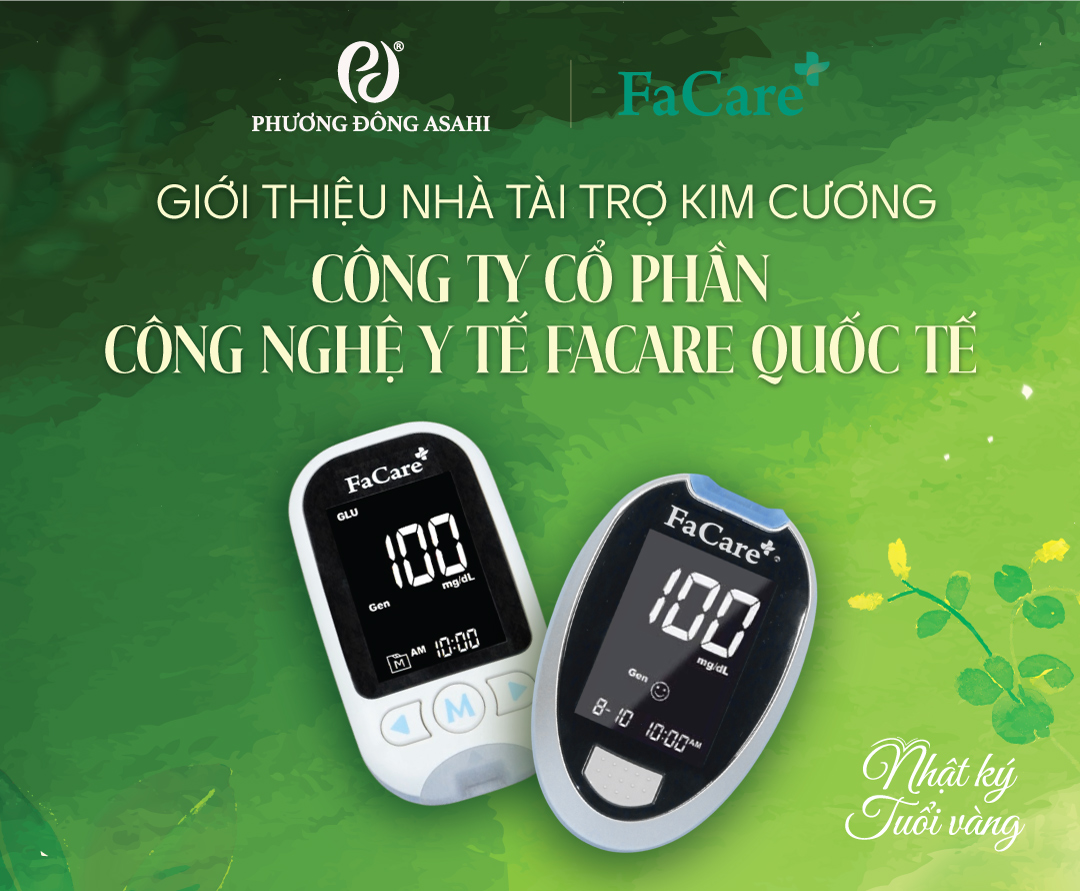 Giới thiệu Nhà tài trợ Kim cương sự kiện “Nhật ký tuổi vàng” - Công ty Cổ phần Công nghệ Y tế FaCare Quốc tế