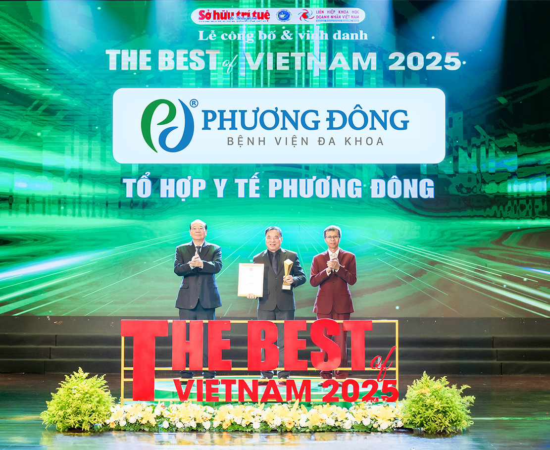 BỆNH VIỆN ĐA KHOA PHƯƠNG ĐÔNG NHẬN DANH HIỆU TOP 3 BỆNH VIỆN TỐT NHẤT VIỆT NAM 2025 