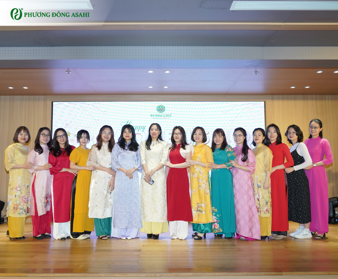INTRACOM GROUP RỰC RỠ ĐÓN 8/3 TẠI PHƯƠNG ĐÔNG ASAHI