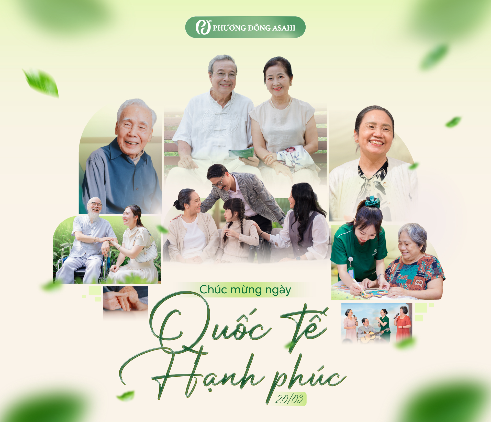 Chúc mừng ngày Quốc tế Hạnh phúc 20/03