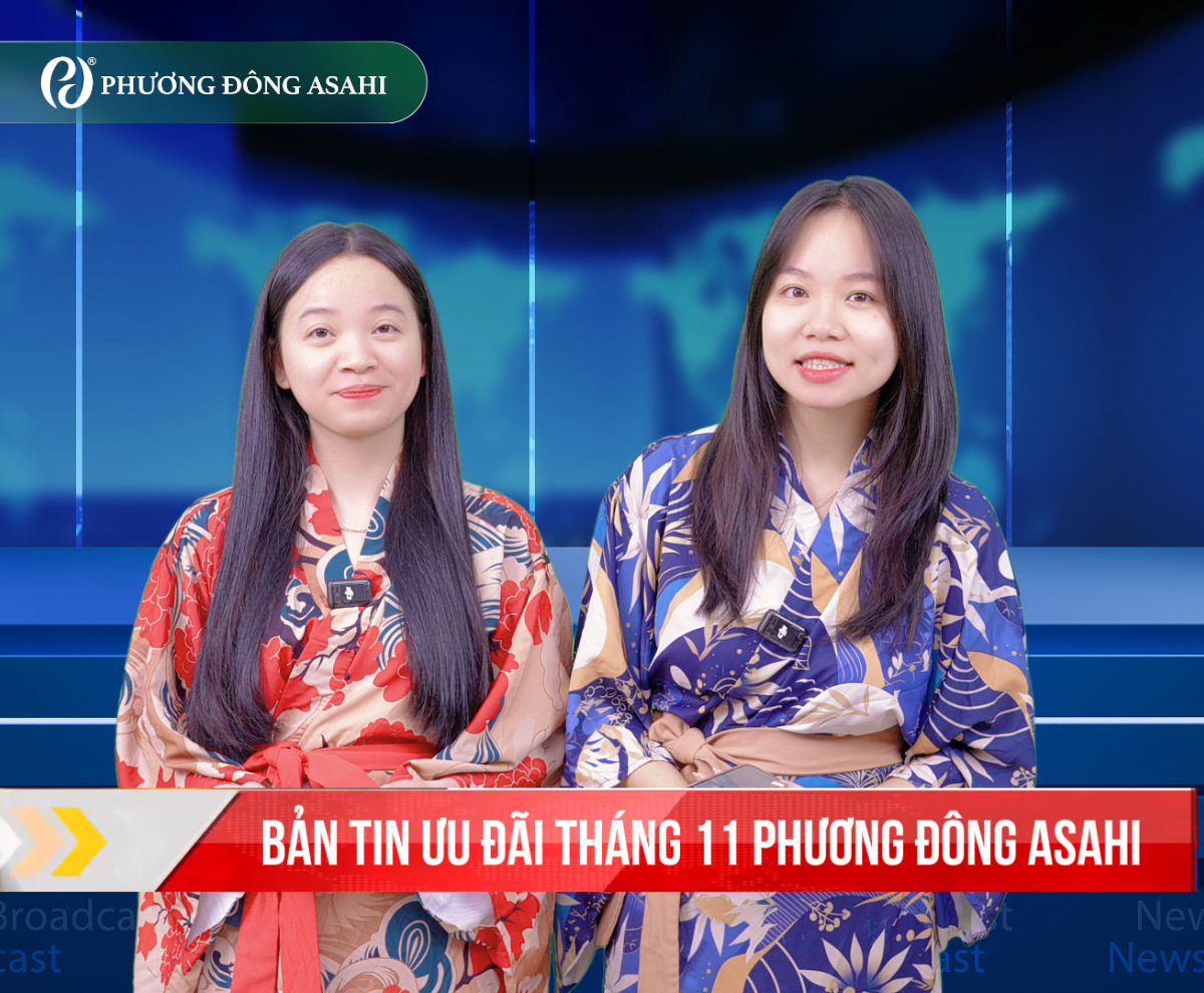 BẢN TIN ƯU ĐÃI THÁNG 11 PHƯƠNG ĐÔNG ASAHI