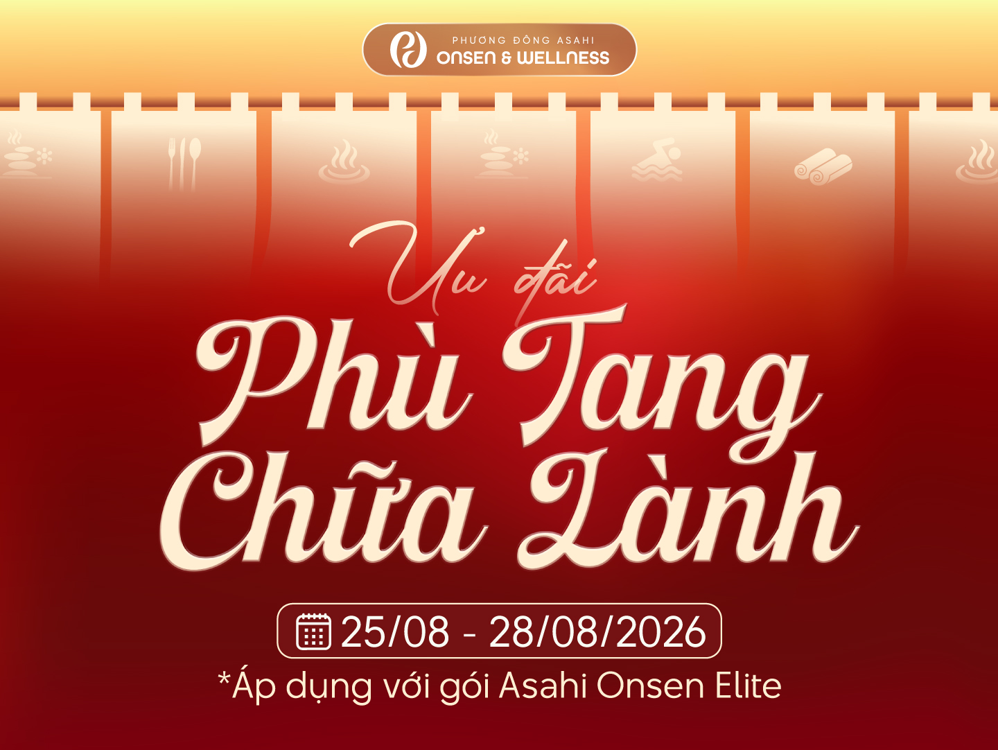 [25/08 - 28/08] ƯU ĐÃI “PHÙ TANG CHỮA LÀNH” DÀNH RIÊNG CHO SẢN PHẨM ASAHI ONSEN ELITE