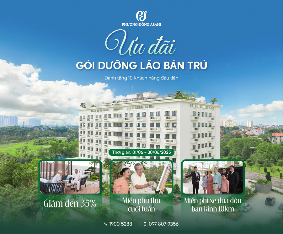 SIÊU ƯU ĐÃI THÁNG 6 VỚI GÓI DƯỠNG LÃO BÁN TRÚ