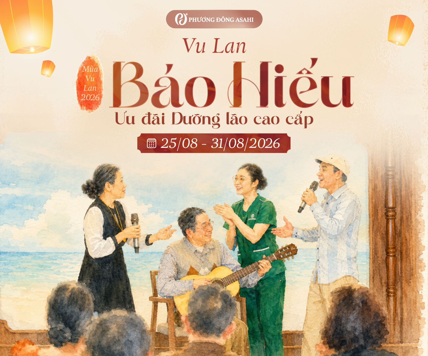 [25/08 - 31/08] VU LAN BÁO HIẾU: MÓN QUÀ SỨC KHỎE, TRỌN VẸN YÊU THƯƠNG