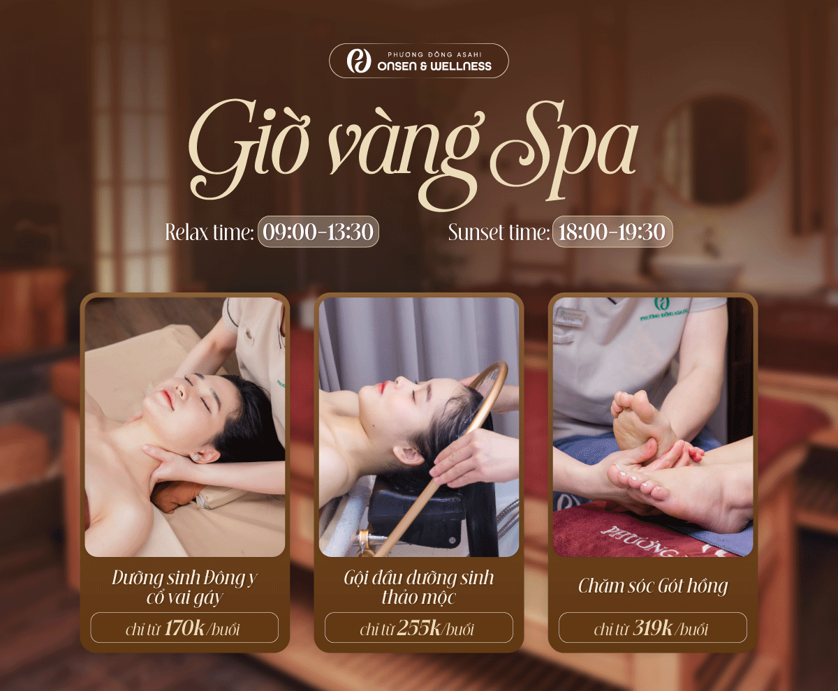 TIN VUI: THÊM KHUNG GIỜ VÀNG SPA, THÊM THỜI GIAN THƯ GIÃN