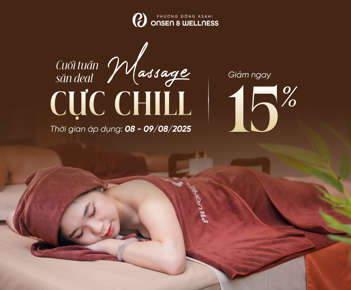 CUỐI TUẦN SĂN DEAL, MASSAGE CỰC CHILL