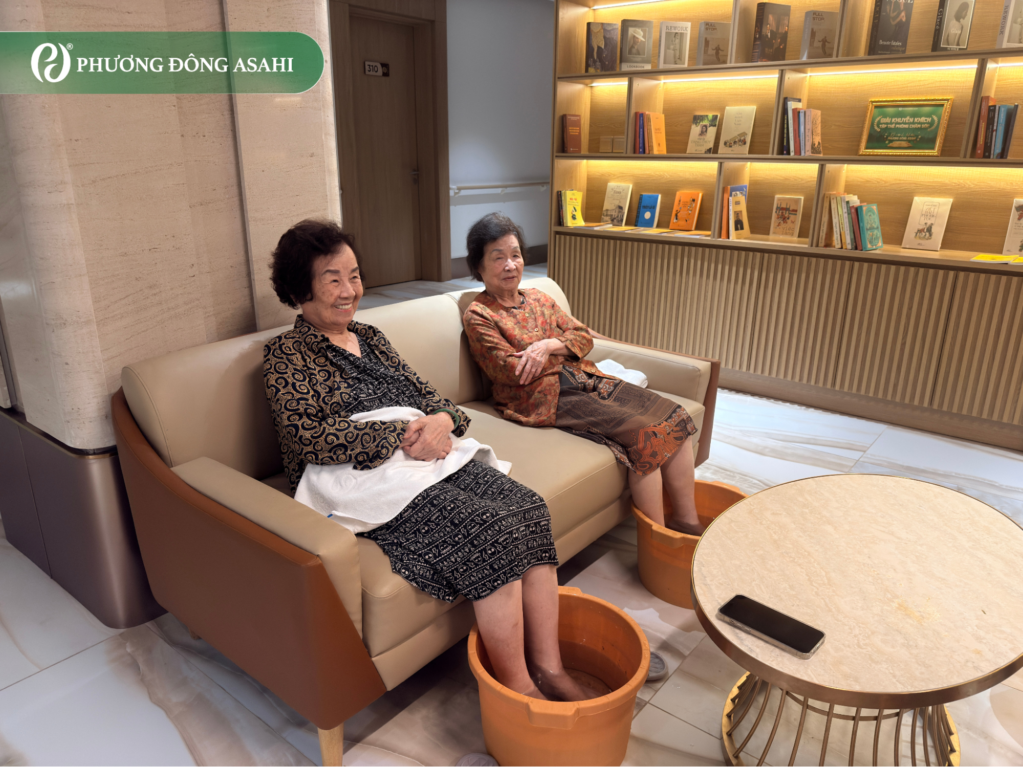 Buổi tối thư giãn của ông bà tại Phương Đông Asahi 