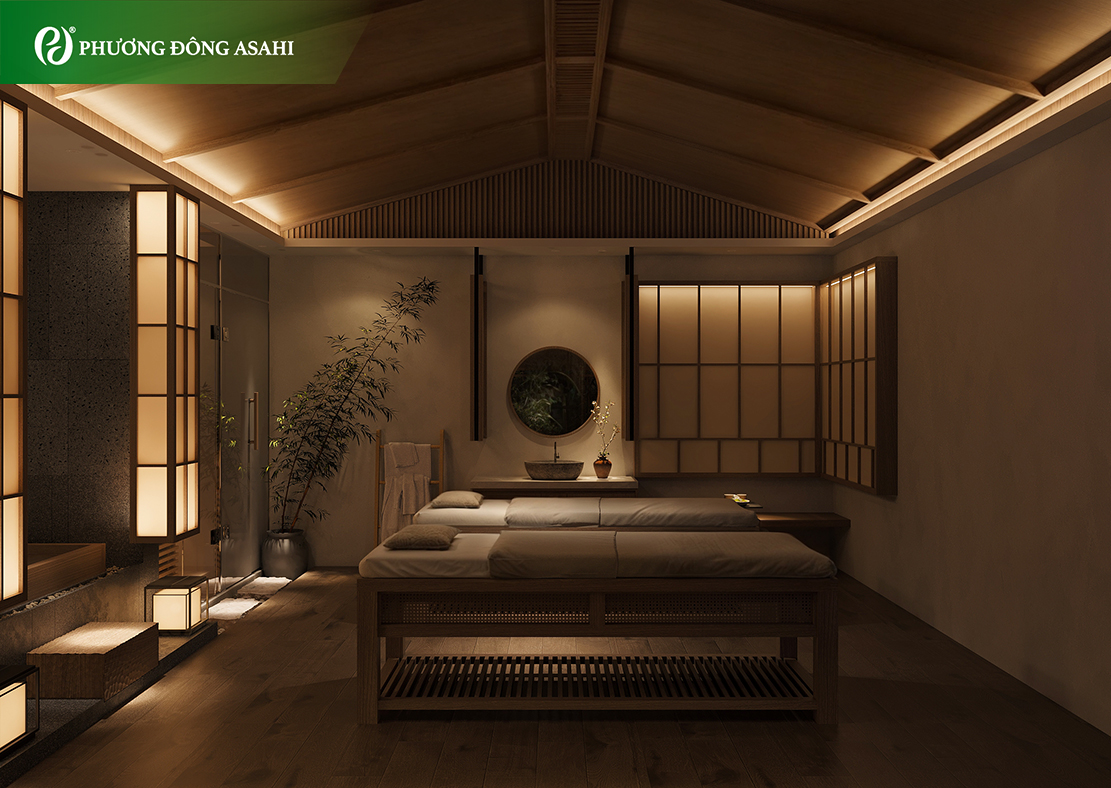 Dịch vụ massage body tại Phương Đông Asahi Onsen & Wellness