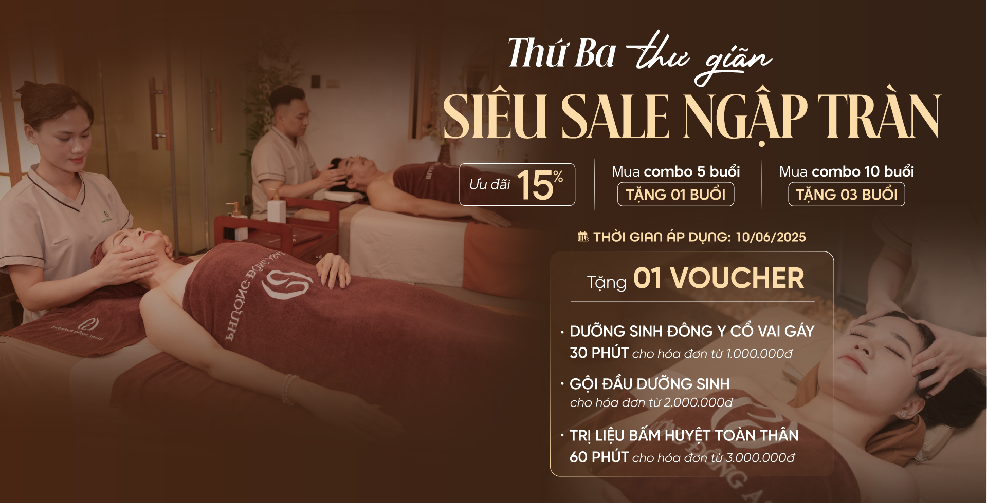 ưu đãi spa 10/06