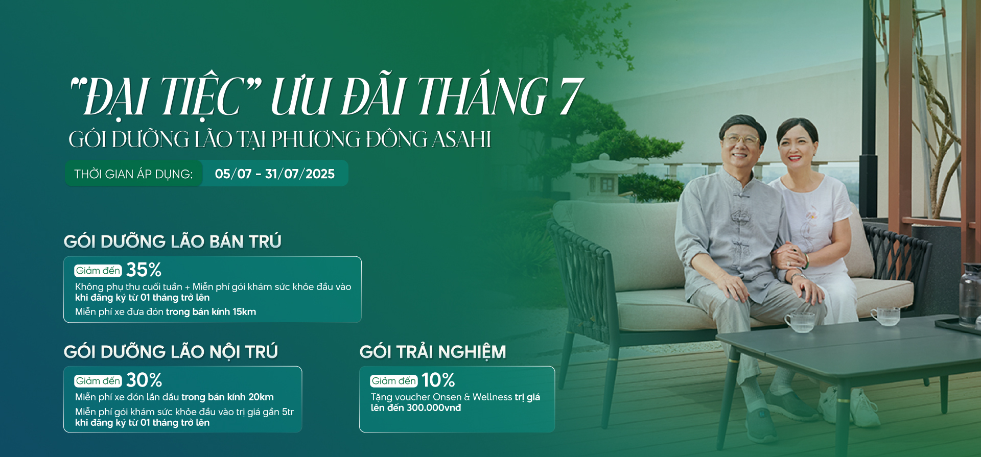 gói dưỡng lão tháng 7