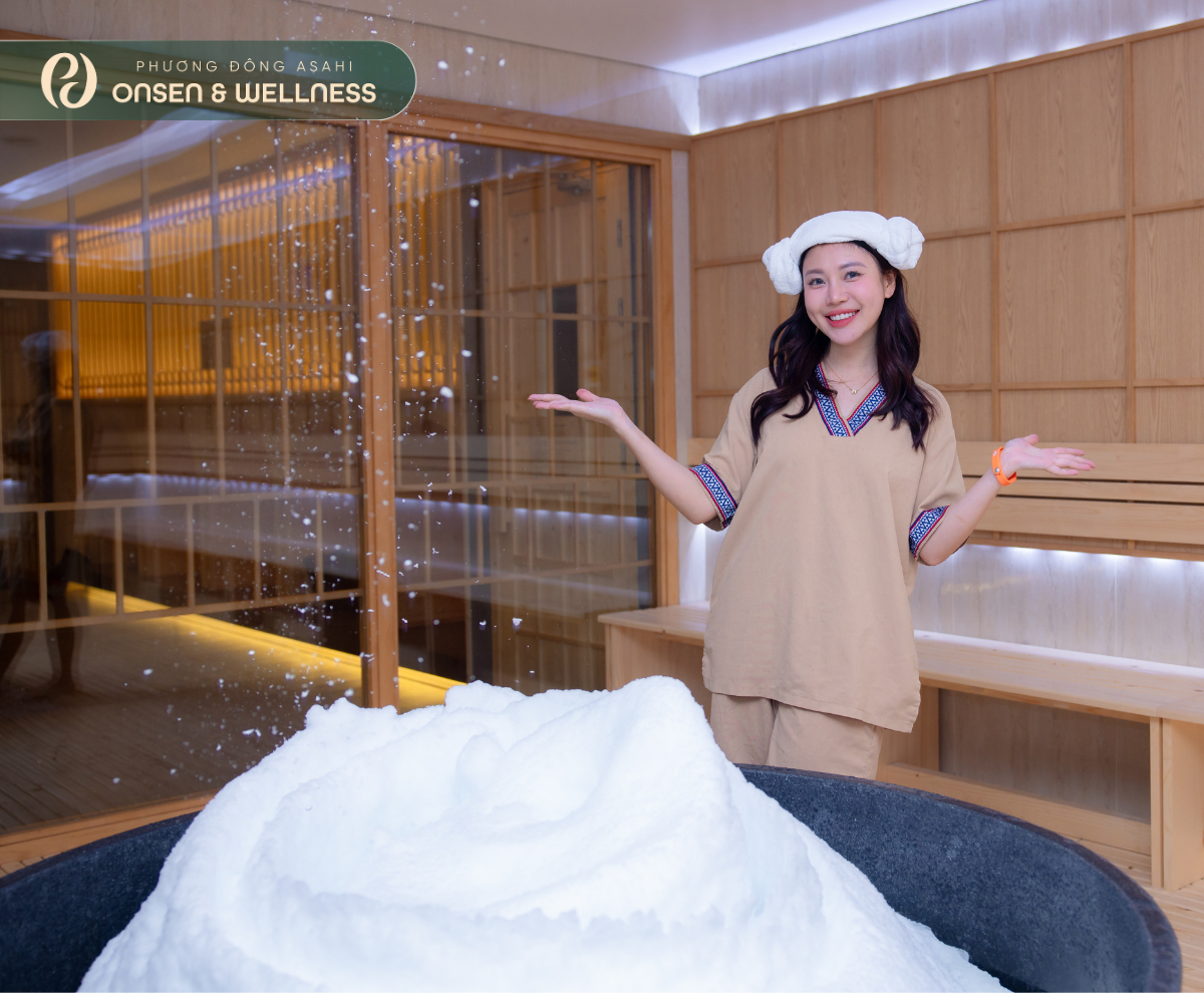 tác dụng của xông hơi tuyết lạnh