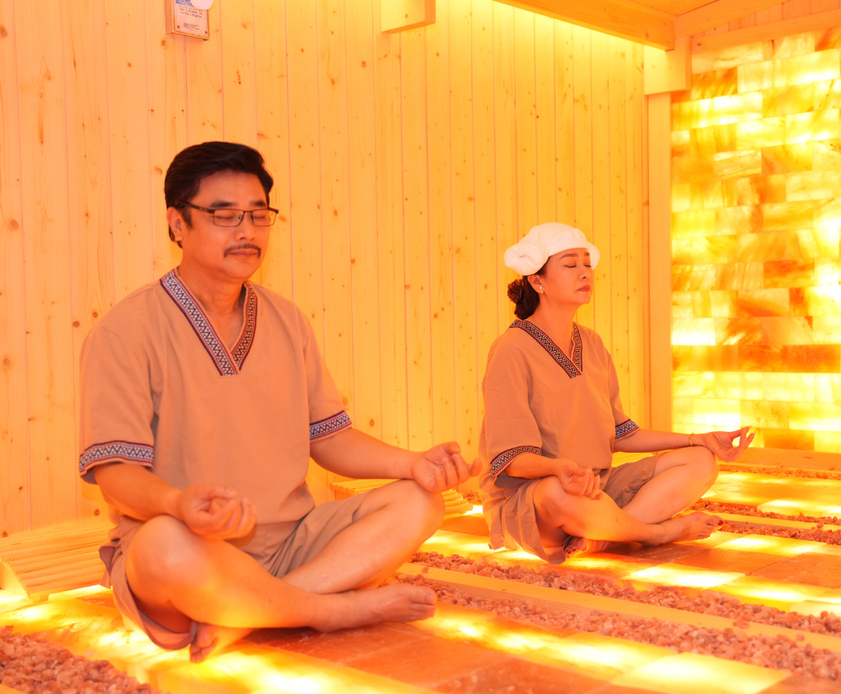 Xông hơi đá muối Himalaya